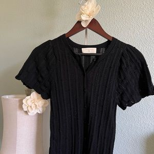 Sézane -David Cardigan Black Small